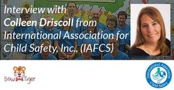 Interview with Colleen Driscoll from International Association for Child Safety, Inc., IAFCS