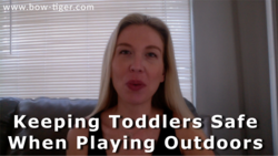 Keeping Toddlers Safe When Playing Outdoors